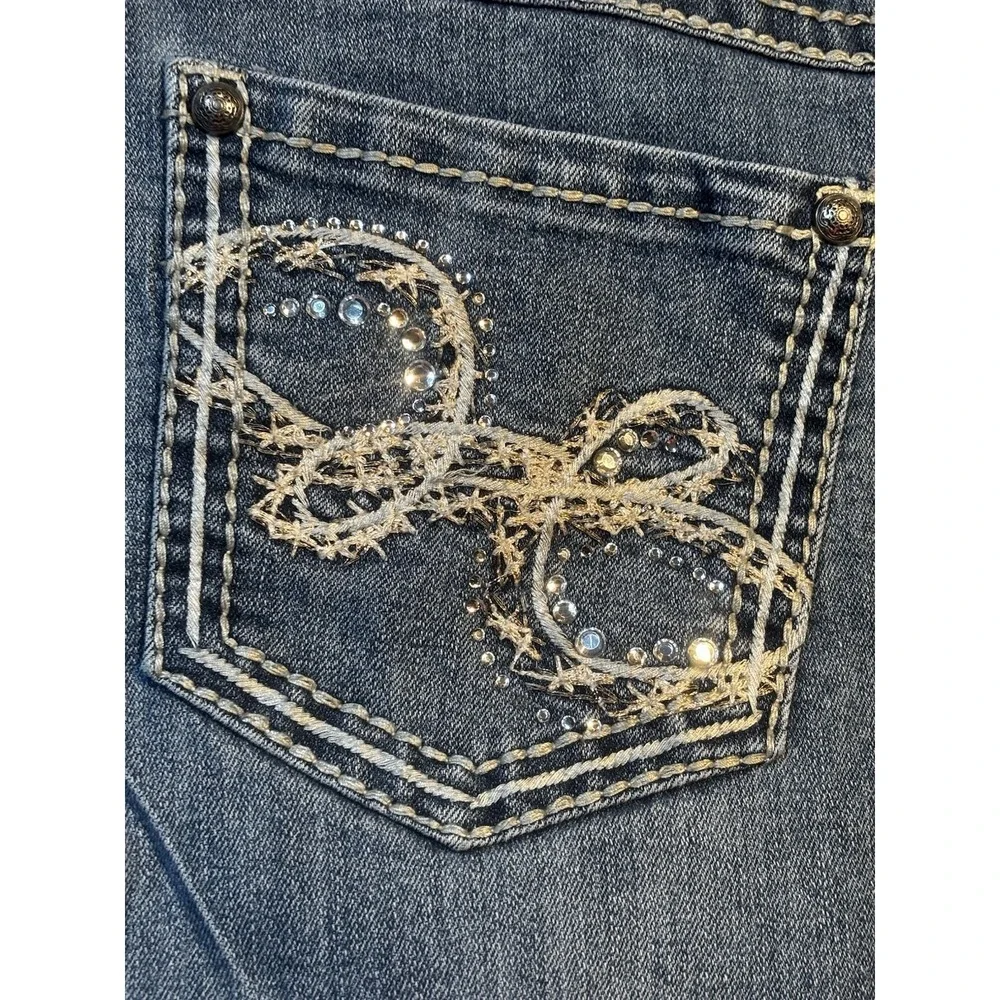 Nine West Jeans Women's Size 32/14 Date‎ Night Fit Studded Pockets Missy